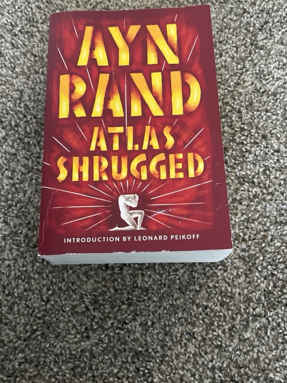 Ayn Rand - Atlas Shrugged (Red Cover)